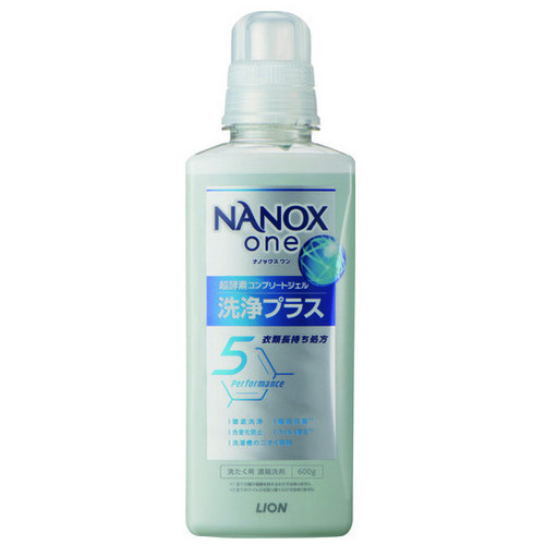 ライオン NANOX one 洗浄プラス 本体 600g（ご注文単位1個）【直送品】