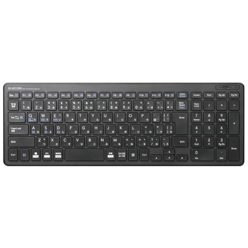 エレコム BluetoothコンパクトキーボードTK-FBP101BK（ご注文単位1個）【直送品】