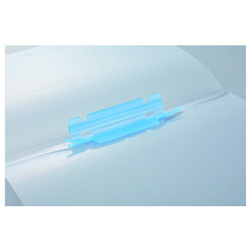 LIHITLAB ルーパーファイル F3016-5P-8 A4S 青 5冊/セット(ご注文単位1セット)【直送品】