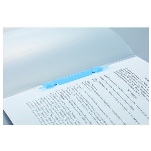 LIHITLAB ルーパーファイル F3016-5P-8 A4S 青 5冊/セット(ご注文単位1セット)【直送品】