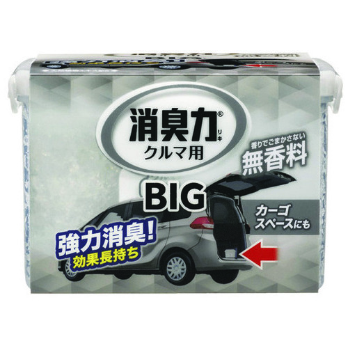 エステー クルマ消臭力 BIG 無香料 900g（ご注文単位1個）【直送品】