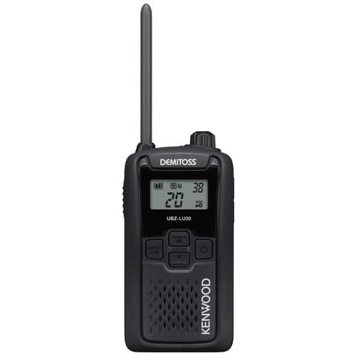JVCケンウッド 特定小電力トランシーバー UBZ-LU20B（ご注文単位1個）【直送品】