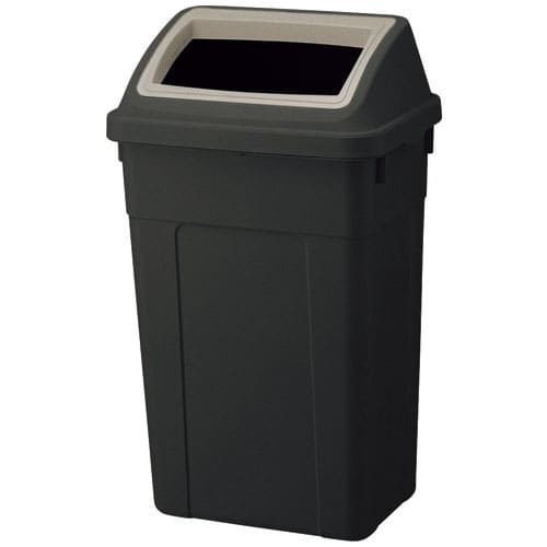 リス SM分類ボックス45 GGYC783 オープンW蓋 BK（ご注文単位1個）【直送品】