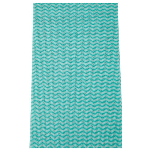 MISM カウンタークロスエコノミー グリーン 100枚×16パック/セット(ご注文単位1セット)【直送品】