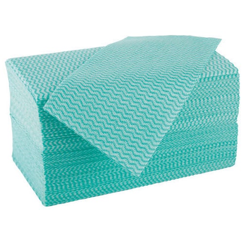 MISM カウンタークロスエコノミー グリーン 100枚×16パック/セット(ご注文単位1セット)【直送品】