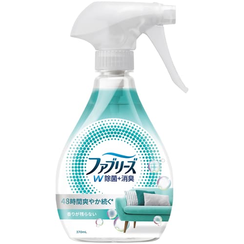 P&G ファブリーズ W除菌 本体 370mL（ご注文単位1個）【直送品】