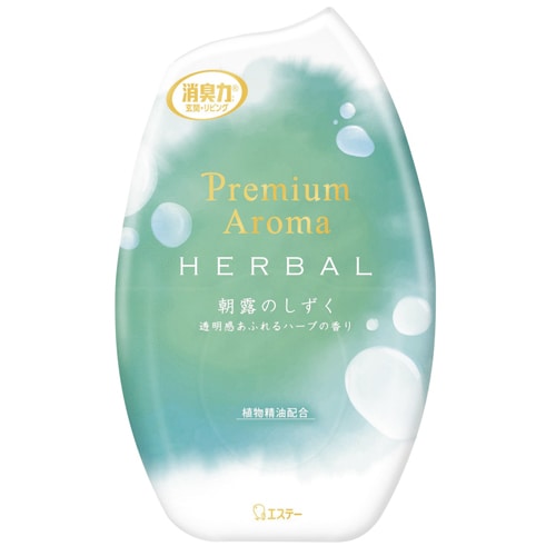 エステー お部屋消臭力PremiumAroma 朝露のしずく 1個（ご注文単位1個）【直送品】