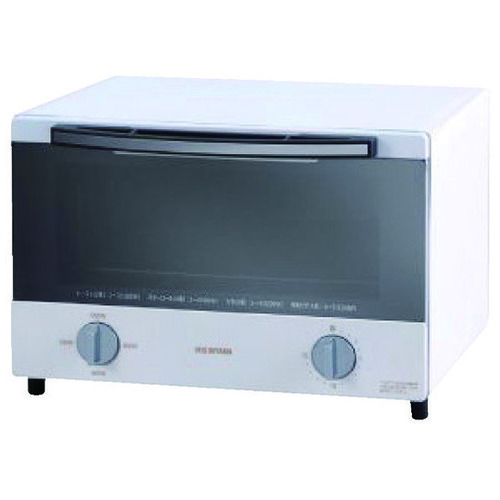 アイリスオーヤマ オーブントースター 4枚焼き SOT-012-W（ご注文単位1個）【直送品】