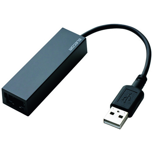 エレコム LANアダプタ Type-A EDC-FUA2-B（ご注文単位1個）【直送品】