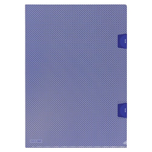 プラス カモフラージュホルダー ロック付 ブルー（ご注文単位1個）【直送品】