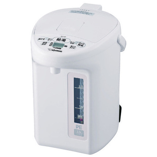 象印マホービン VE電気まほうびん 3L CV-TF30-WA（ご注文単位1個）【直送品】