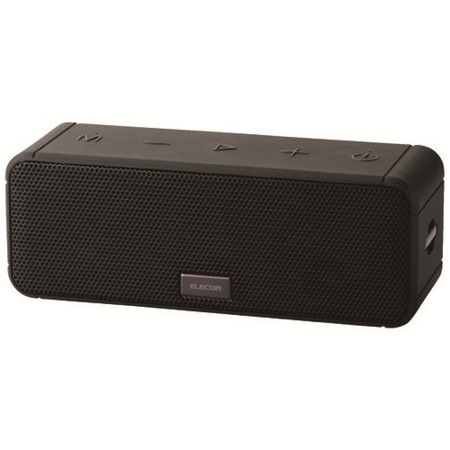 エレコム ポータブルスピーカーStandard LBT-SPP02BK（ご注文単位1個）【直送品】