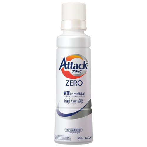 花王 アタックZERO 本体580g&業務用2kgセット（ご注文単位1個）【直送品】