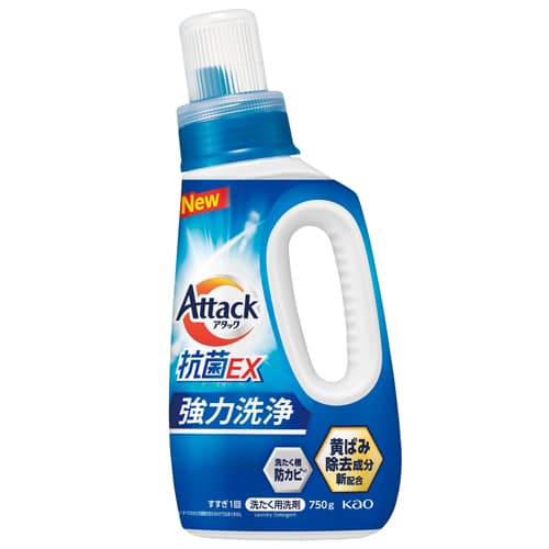 花王 アタック抗菌EX 本体750g&業務用4kgセット（ご注文単位1個）【直送品】