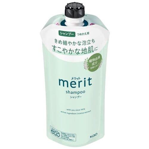 花王 メリット シャンプー つめかえ用320mL（ご注文単位1個）【直送品】