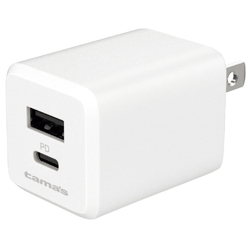 多摩電子工業 PD30W AC充電器 C+A TAP157UCW（ご注文単位1個）【直送品】