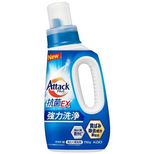 花王 アタック抗菌EX 本体 750g（ご注文単位1個）【直送品】