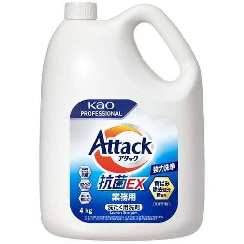 花王 アタック抗菌EX 業務用 4kg（ご注文単位1個）【直送品】