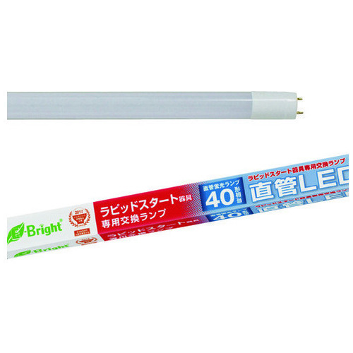 オーム電機 直管LED 40形ラピッド方式 昼光色 1本（ご注文単位1本）【直送品】
