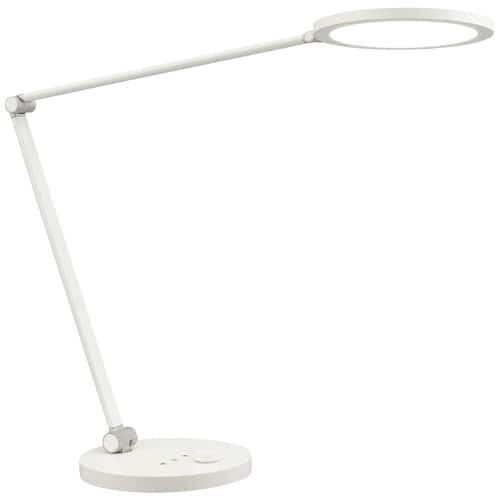 オーム電機 LEDデスクライト ホワイト ODS-LDC6K-W（ご注文単位1個）【直送品】