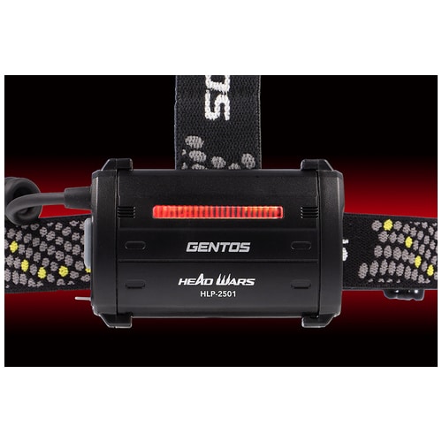 ジェントス スタンダードLEDヘッドライト HLP-2501(ご注文単位1個)【直送品】