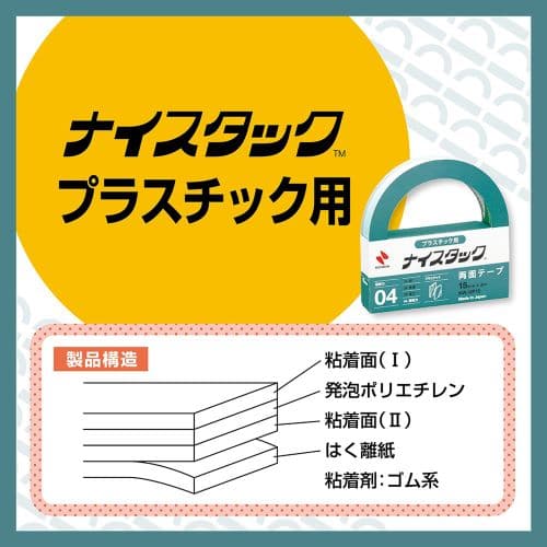 ニチバン ナイスタック NW-UP15 プラスチック用(ご注文単位1個)【直送品】