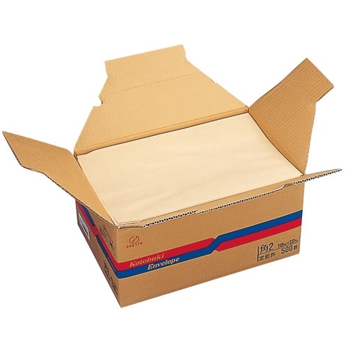 寿堂 業務用パック クラフト角2 85g 00583 500枚/束（ご注文単位1束）【直送品】