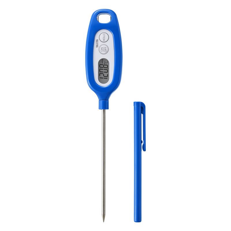 タニタ TT-508N-BL(ブルー) デジタル 温度計 1個(ご注文単位1個)【直送品】