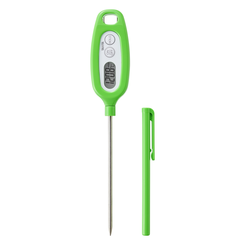 タニタ TT-508N-GR(グリーン) デジタル 温度計 1個(ご注文単位1個)【直送品】