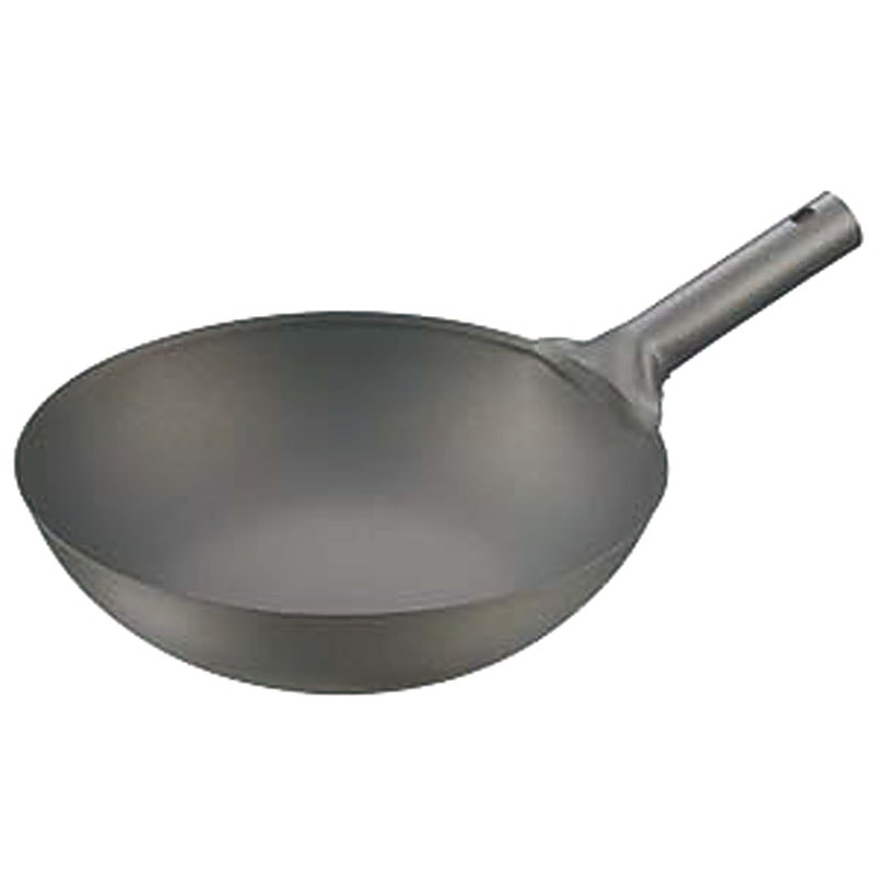 HS 純チタン共柄北京鍋 30cm 1個（ご注文単位1個）【直送品】