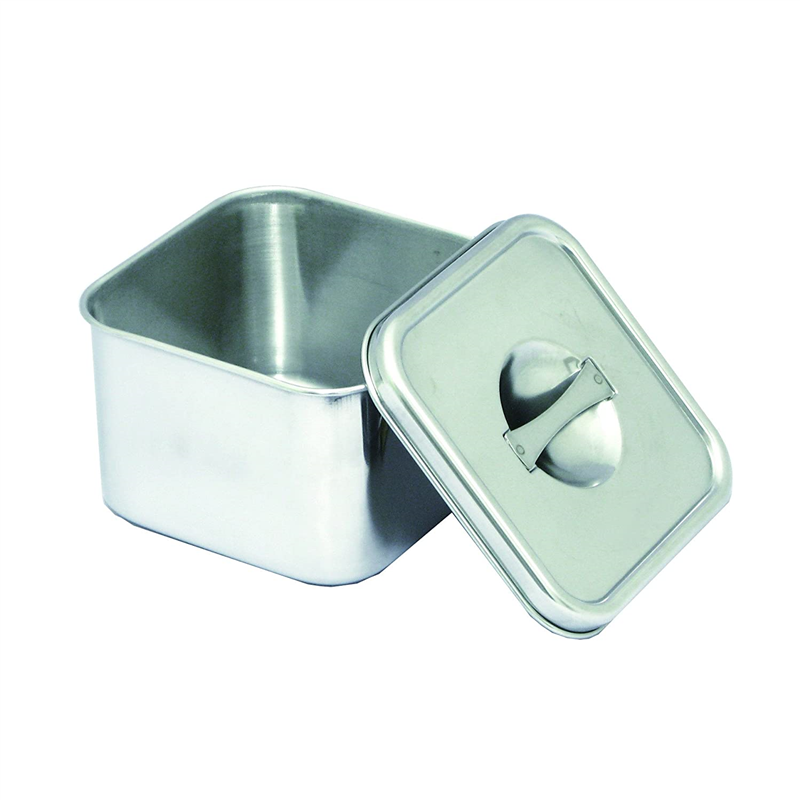 18-8角型ヤクミ入 14cm 1個（ご注文単位1個）【直送品】