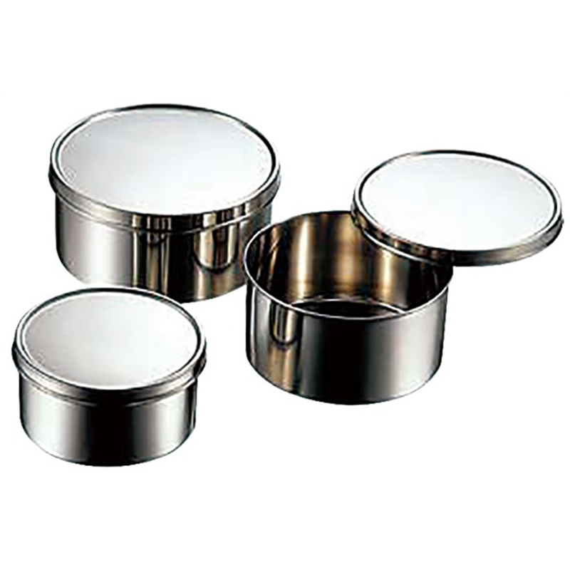 18-8丸型ヤクミ入 9cm 1個（ご注文単位1個）【直送品】