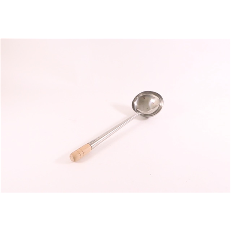 中国製ステン中華お玉 3号（約300cc)【旧1号】 1個（ご注文単位1個）【直送品】