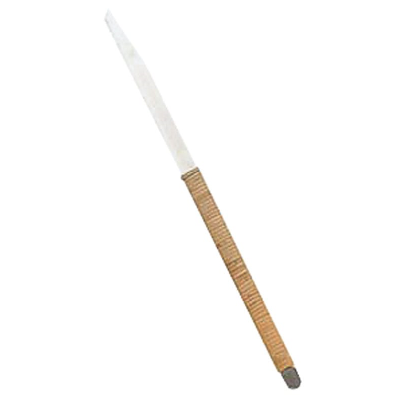 料理細工小刀 籐巻 直刃 左用 1個（ご注文単位1個）【直送品】