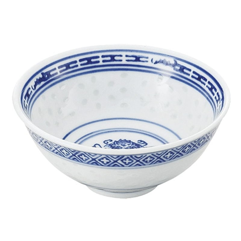 ホタル陶器[龍] 深型飯碗 4 1/2インチ 1個（ご注文単位1個）【直送品】