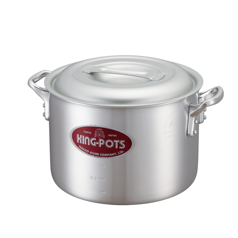 キング 半寸胴鍋 18cm(3.3L) 1個(ご注文単位1個)【直送品】