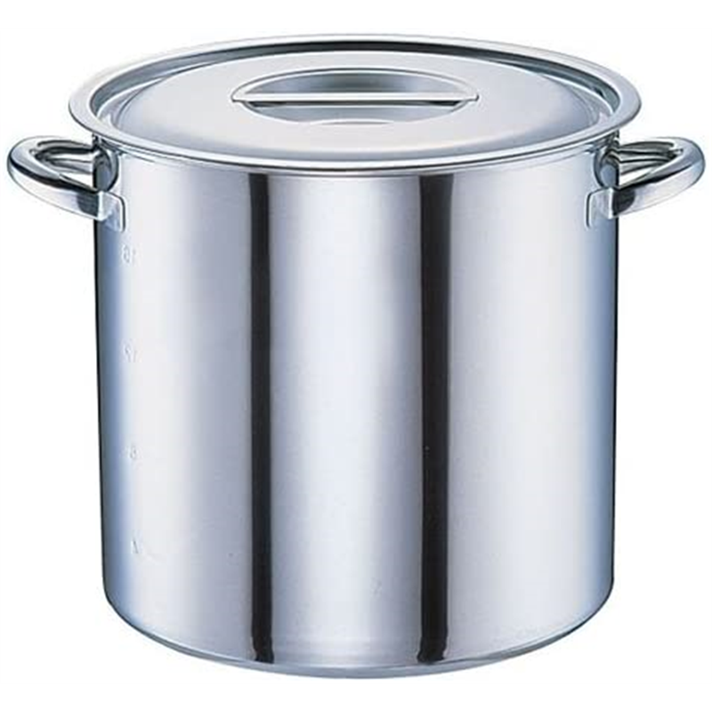 CLO 電磁モリブデン寸胴鍋(目盛付) 36cm 1個（ご注文単位1個）【直送品】