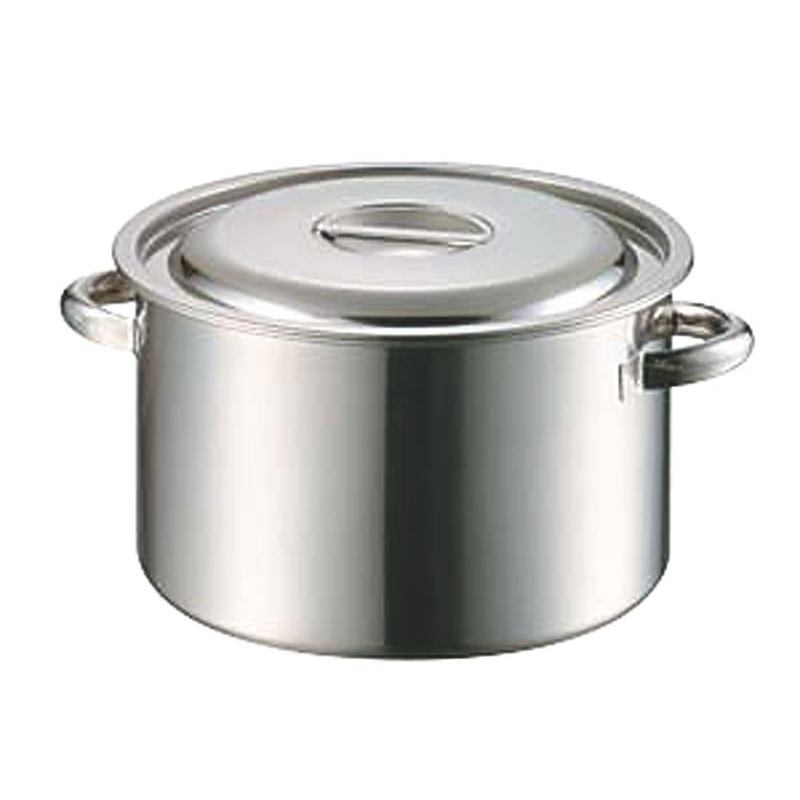 AG 18-8半寸胴鍋 39cm(30.0L) 1個（ご注文単位1個）【直送品】