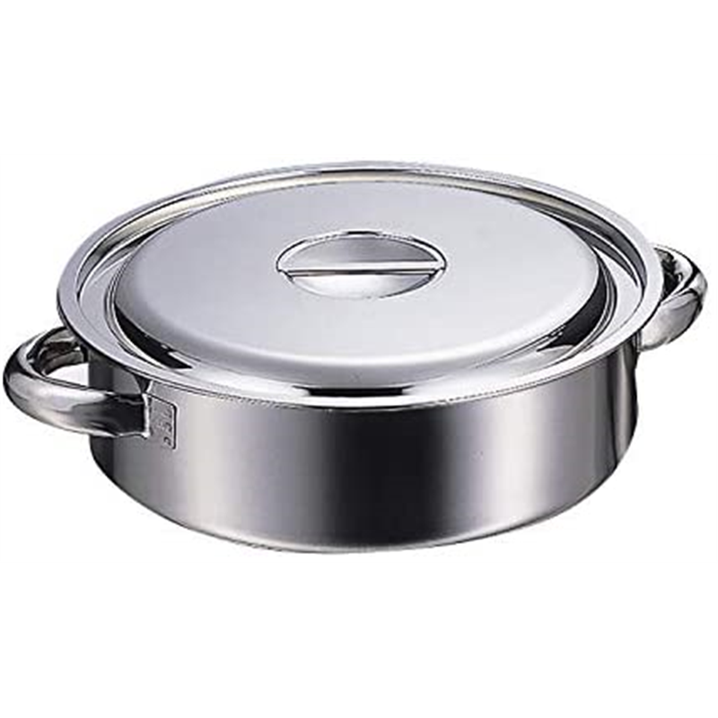 AG 18-8外輪鍋 33cm(9.5L) 1個(ご注文単位1個)【直送品】