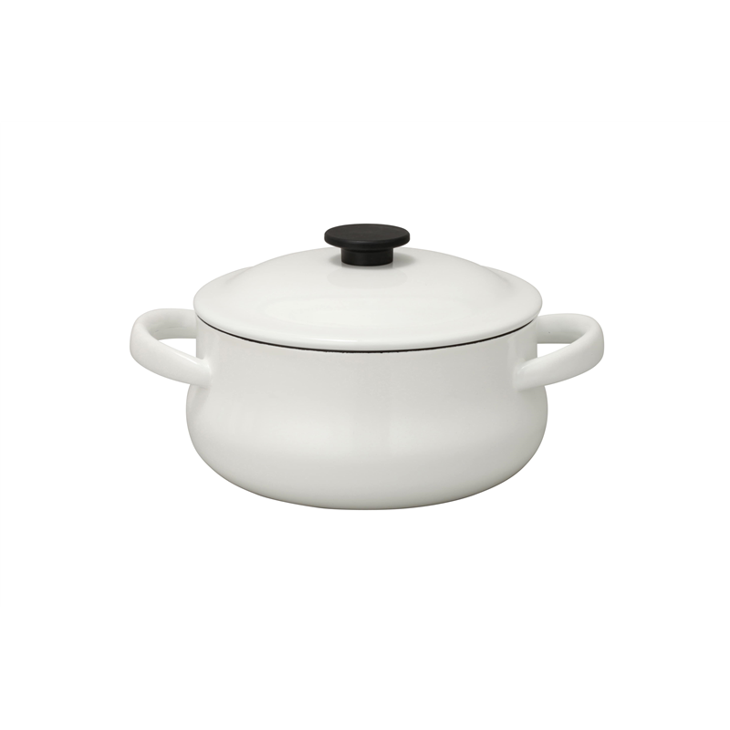 野田琺瑯 LK-21T ホワイト ルーク キャセロール21cm 1個（ご注文単位1個）【直送品】