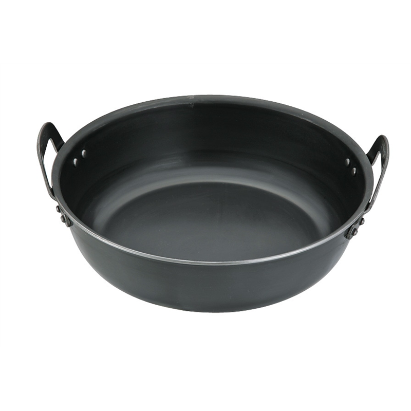 鉄プレス厚板揚鍋 48cm(22L) 1個（ご注文単位1個）【直送品】