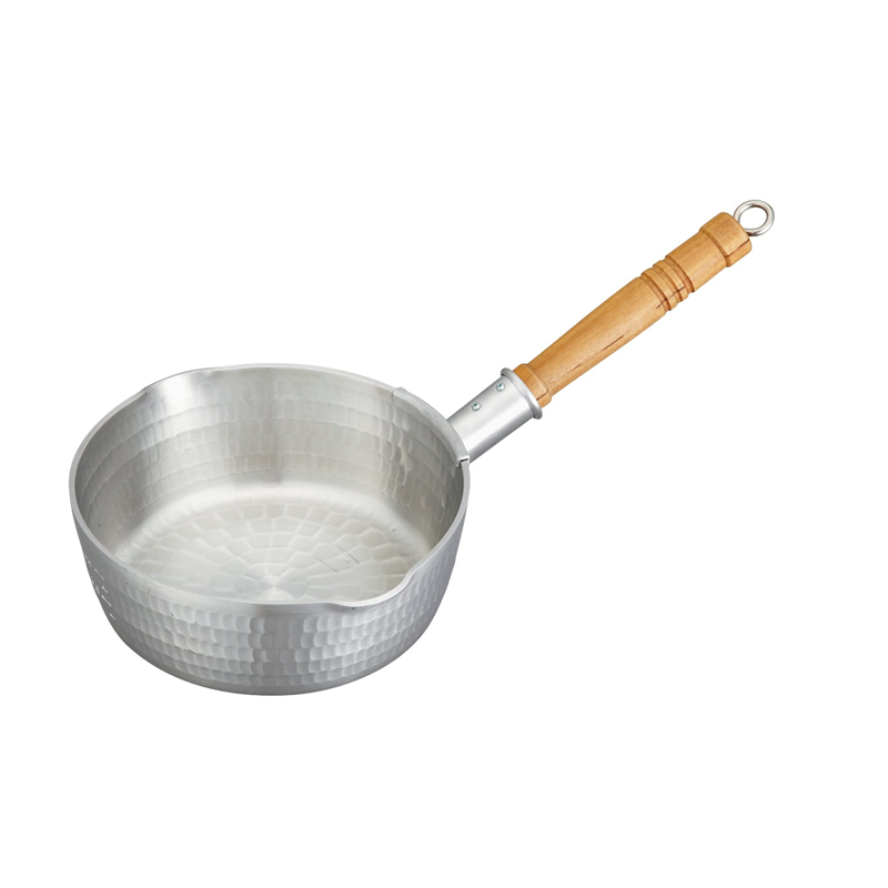 アルミ底平浅型雪平鍋18cm目盛付(1.2L) 1個（ご注文単位1個）【直送品】