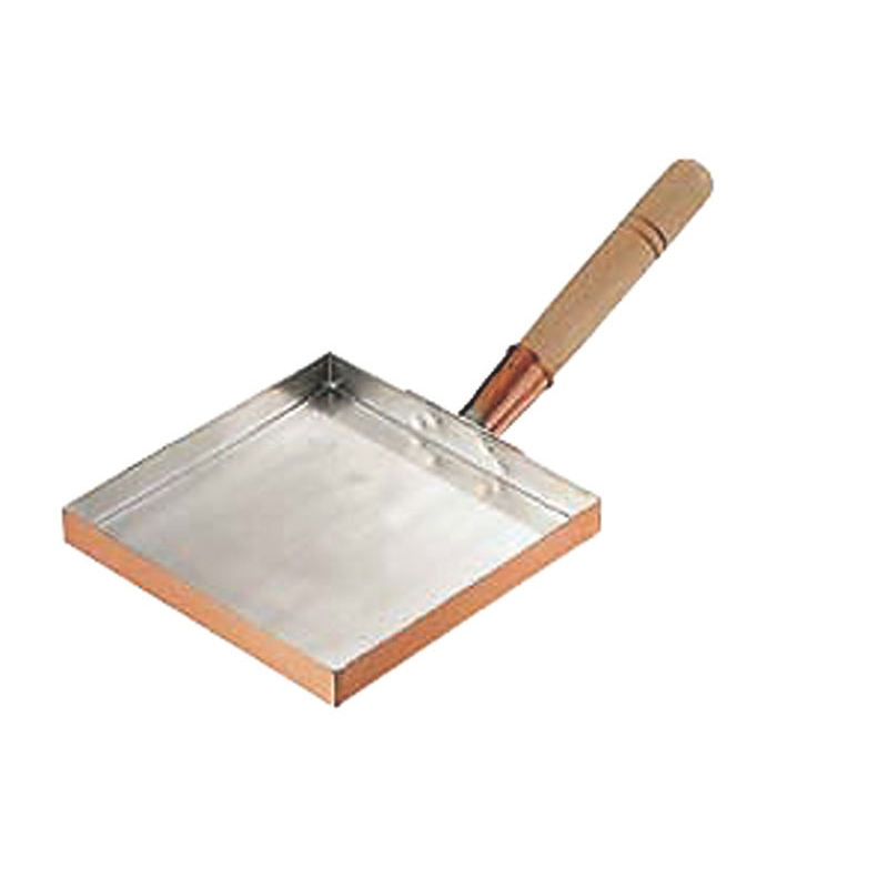 銅玉子焼 関東型(うす焼用)15cm 1個（ご注文単位1個）【直送品】