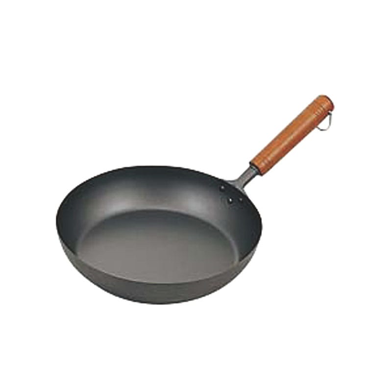 HS 純チタン木柄フライパン 28cm 1個（ご注文単位1個）【直送品】