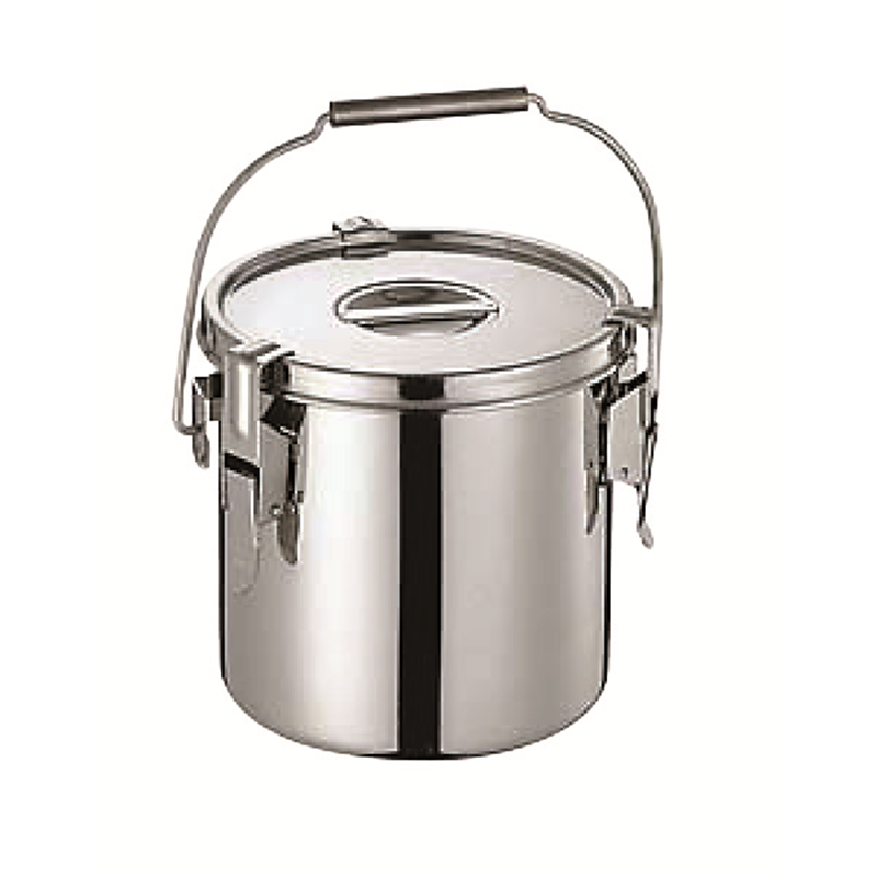 モリブデンテーパーパッキン汁食缶 16cm目盛付(3.0L) 1個（ご注文単位1個）【直送品】