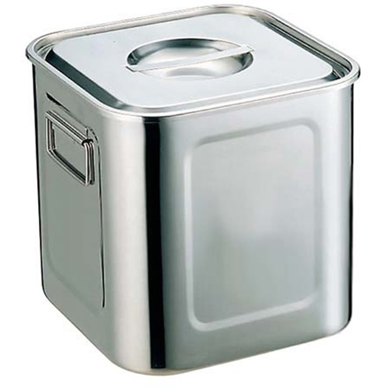 UK 角 深型キッチンポット 19.5cm 手付(7.0L) 1個（ご注文単位1個）【直送品】