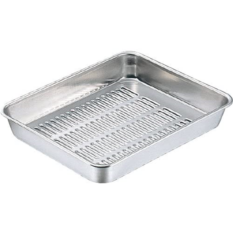 >CLO 18-8水切バット 10枚取 1個(ご注文単位1個)【直送品】