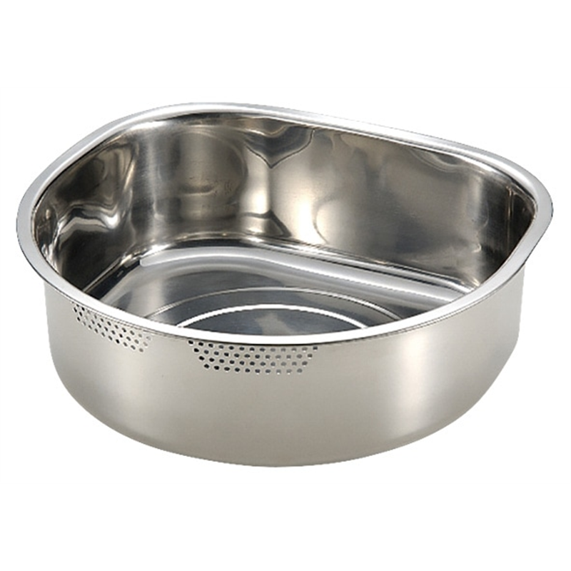 18-8D型穴明洗桶 30cm(6.1L) 1個(ご注文単位1個)【直送品】