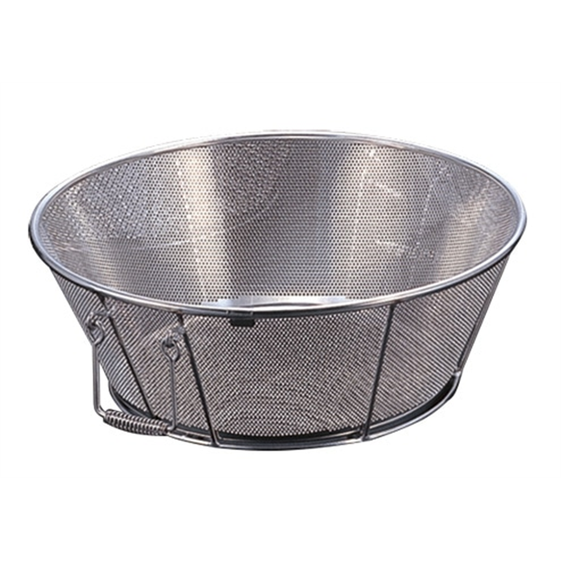 BK 18-8パンチング揚げざる 65cm 穴径φ5mm 1個（ご注文単位1個）【直送品】