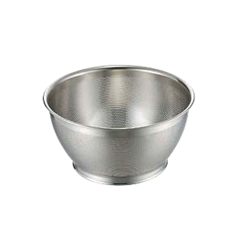 UK 18-8パンチング米揚ザル 35cm 1個(ご注文単位1個)【直送品】